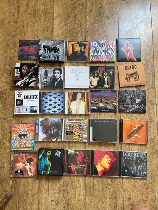 CDs Rock Leyendas: AC/DC, Hendrix, Pink Floyd