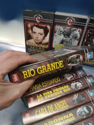 12 VHS. COLLEZIONE CLASSICI FILMAX