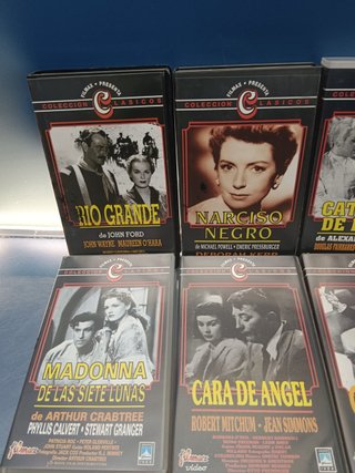 12 VHS. COLLEZIONE CLASSICI FILMAX