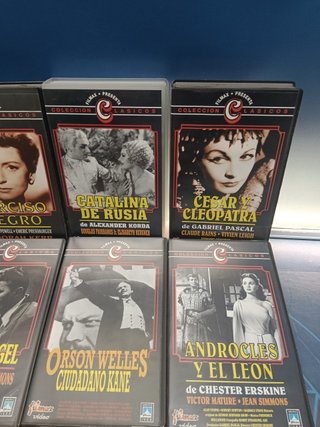 12 VHS. COLLEZIONE CLASSICI FILMAX