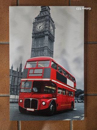 Cuadro autobús Londres Big Ben