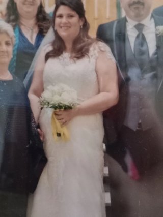 Abito da sposa sartoriale bianco