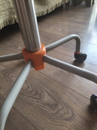 Silla de escritorio infantil naranja