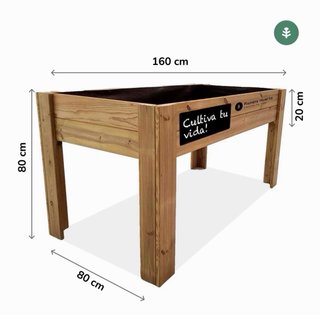 Mesa de Cultivo Huerto 160x80x80cm
