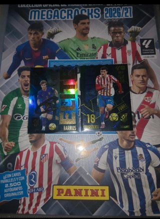 Cromos Megacracks 2026-2027