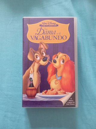 La Dama y el Vagabundo VHS Clásicos Disney