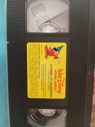 La Dama y el Vagabundo VHS Clásicos Disney