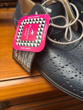 Zapatos Fluchos Mujer Azul