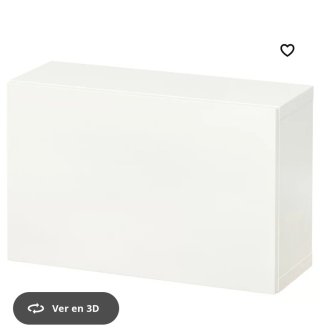 Estantería BESTÅ Blanca 60x22x38 cm