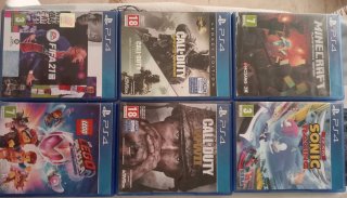 Lote 6 Videojuegos PS4