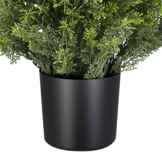 Alberi di Cedro Artificiali Topiari 2 Pezzi 4 Ft