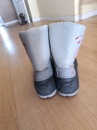 Botas de nieve Quechua mujer gris/blanco