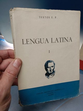 4 libros LENGUA LATINA. 1º + LENGUA Y LITERATURA ESPAÑOLAS. 1º,2º, 3eR CURSO, TEXTOS E.P. COMPAÑÍA BIBLIOGRÁFICA ESPAÑOLA