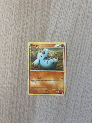 CARTA POKEMON PHANPY MCDONALDS 2010