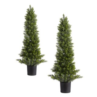 Alberi di Cedro Artificiali Topiari Set 2 914mm
