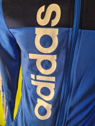 Chaqueta Adidas Azul y Negra Talla S