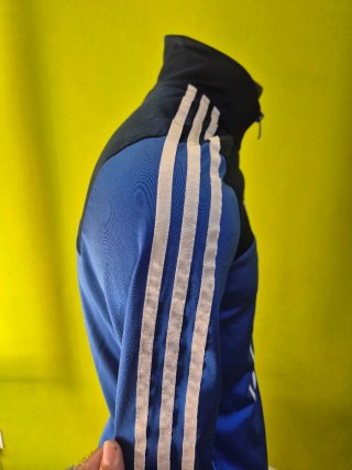 Chaqueta Adidas Azul y Negra Talla S
