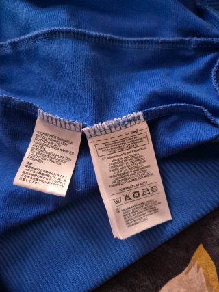 Chaqueta Adidas Azul y Negra Talla S