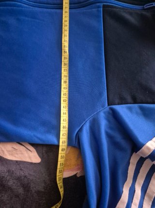 Chaqueta Adidas Azul y Negra Talla S