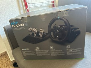 Volante Logitech G923 + Pedales+Palanca de marchas