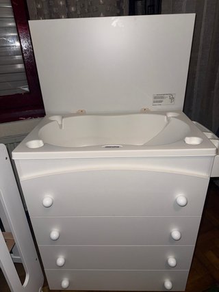 Conjunto Micuna Cuna + Bañera Bebé