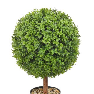 Pianta Artificiale Bosso Topiaria 2 Alberi 559 mm