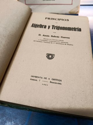 Libros académicos, de estudios, Geografía, aritmética, idiomas, años 1930/1960