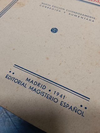 Libros académicos, de estudios, Geografía, aritmética, idiomas, años 1930/1960