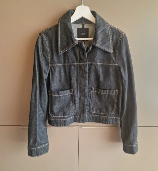 Chaqueta vaquera Mango azul, temporada actual 2026