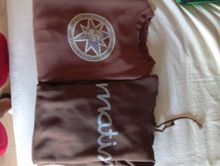 Pack 2 Sudaderas Volcom y Matix Marrón Talla M.