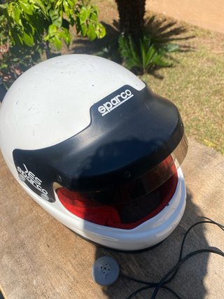 Casco Sparco Rally con Auriculares y Micrófono