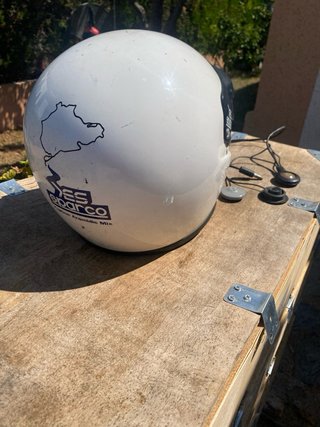 Casco Sparco Rally con Auriculares y Micrófono