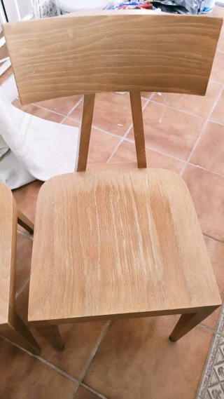 Pack 4 Sillas LISABO IKEA Madera Fresno