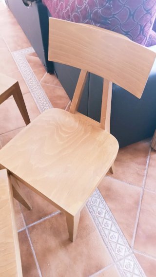 Pack 4 Sillas LISABO IKEA Madera Fresno