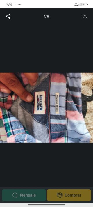 Camisa Tommy Hilfiger cuadros