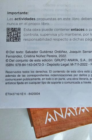 Lengua y literatura 1 ESO