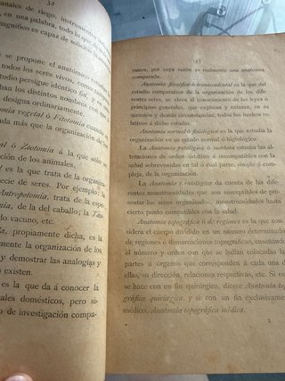 LIBRO ANATOMIA GENERAL AÑO 1892