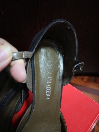 Zapatos Cruz Pradera Talla 39 Negros