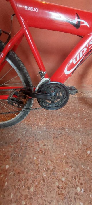 Bicicleta de Montaña Roja