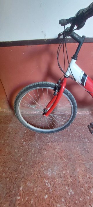 Bicicleta de Montaña Roja
