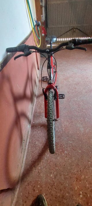 Bicicleta de Montaña Roja