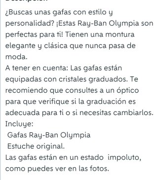 Gafas Ray-Ban Olympian 3119 Dorado/Negro