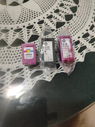 Cartuchos Tinta HP 302XL Negro y Tricolor, y 304.