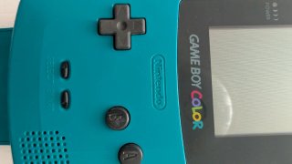 Game Boy Color Turquesa + Caja + Pokemon Rojo/Oro