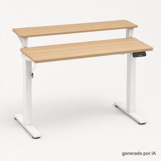 FlexiSpot EF1 Escritorio Elevable + tablero en 2