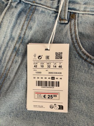 Pantalones vaqueros Pull&Bear rotos Talla XL