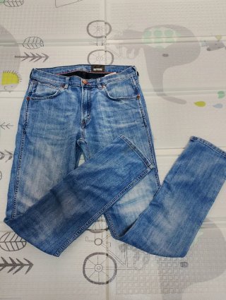 Pantalones Vaqueros Hombre Wrangler Azules