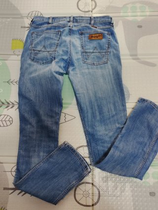 Pantalones Vaqueros Hombre Wrangler Azules