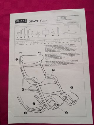 Poltrona ergonomica Stokke Gravity Balance