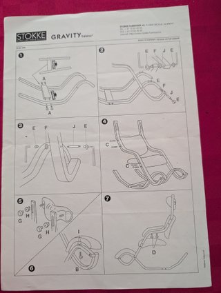 Poltrona ergonomica Stokke Gravity Balance